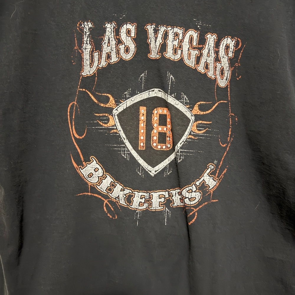 Bike Fest 2018 Black T-Shirt - XL - Picture 3 of 3